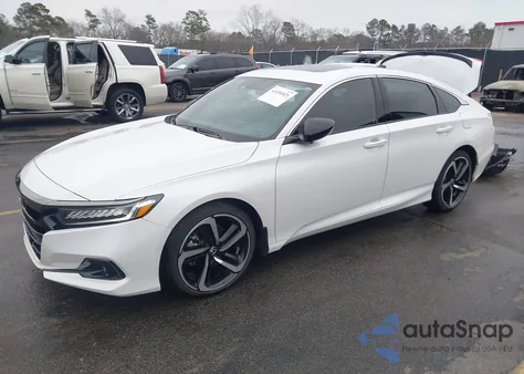 2022 Honda Accord Sport from USA, damaged, VIN 1HGCV2F34NA016832